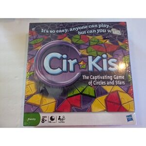 New Cir-Kis Board Game The Captivating Game of Circles and Stars Parker Brothers